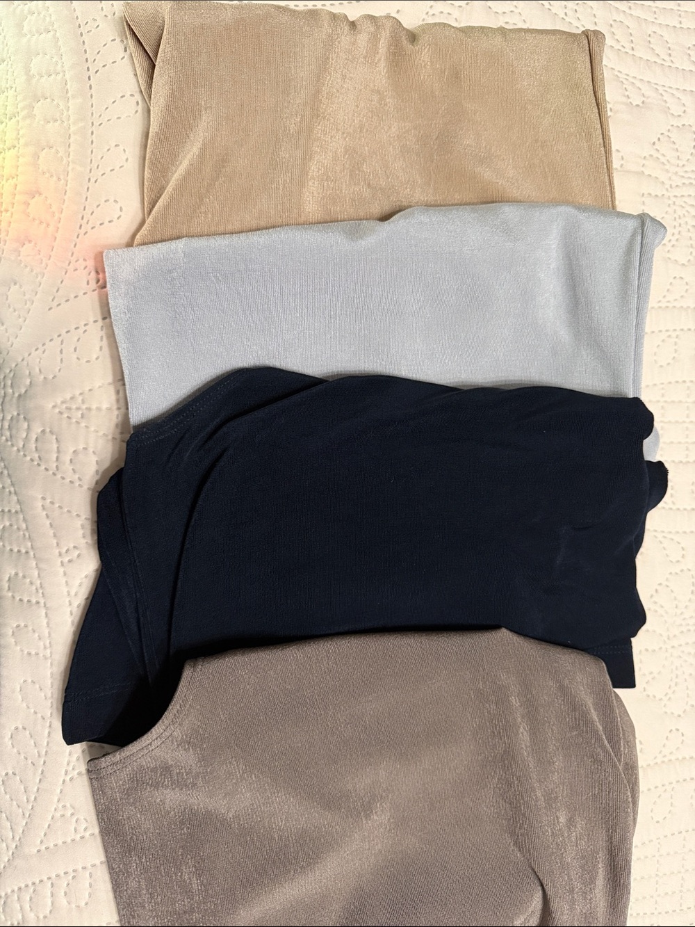 Bundle of FOUR CHICO’s Traveler’s Tanks